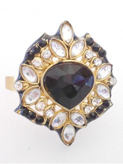 Kundan Finger Ring